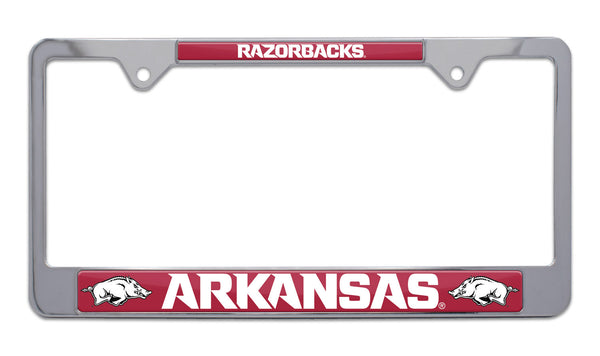 Arkansas Razorbacks License Plate Frame