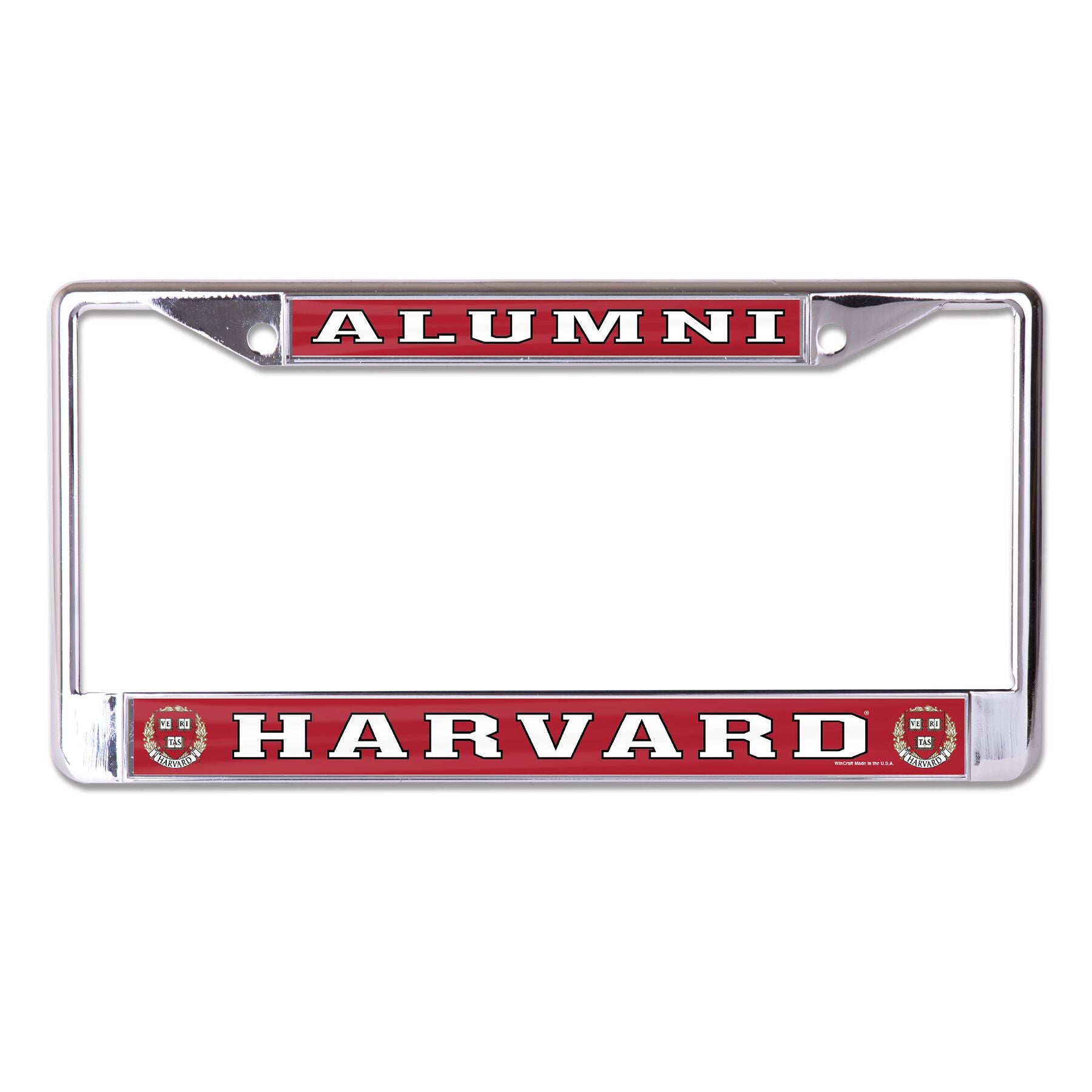 Harvard University Emblem Logo Alumni Chrome License Plate Frame