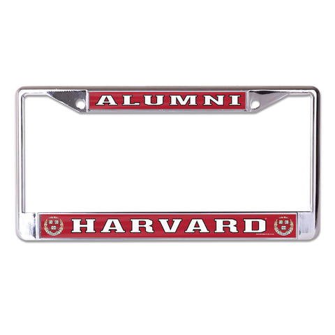 Harvard University Emblem Logo Alumni Chrome License Plate Frame