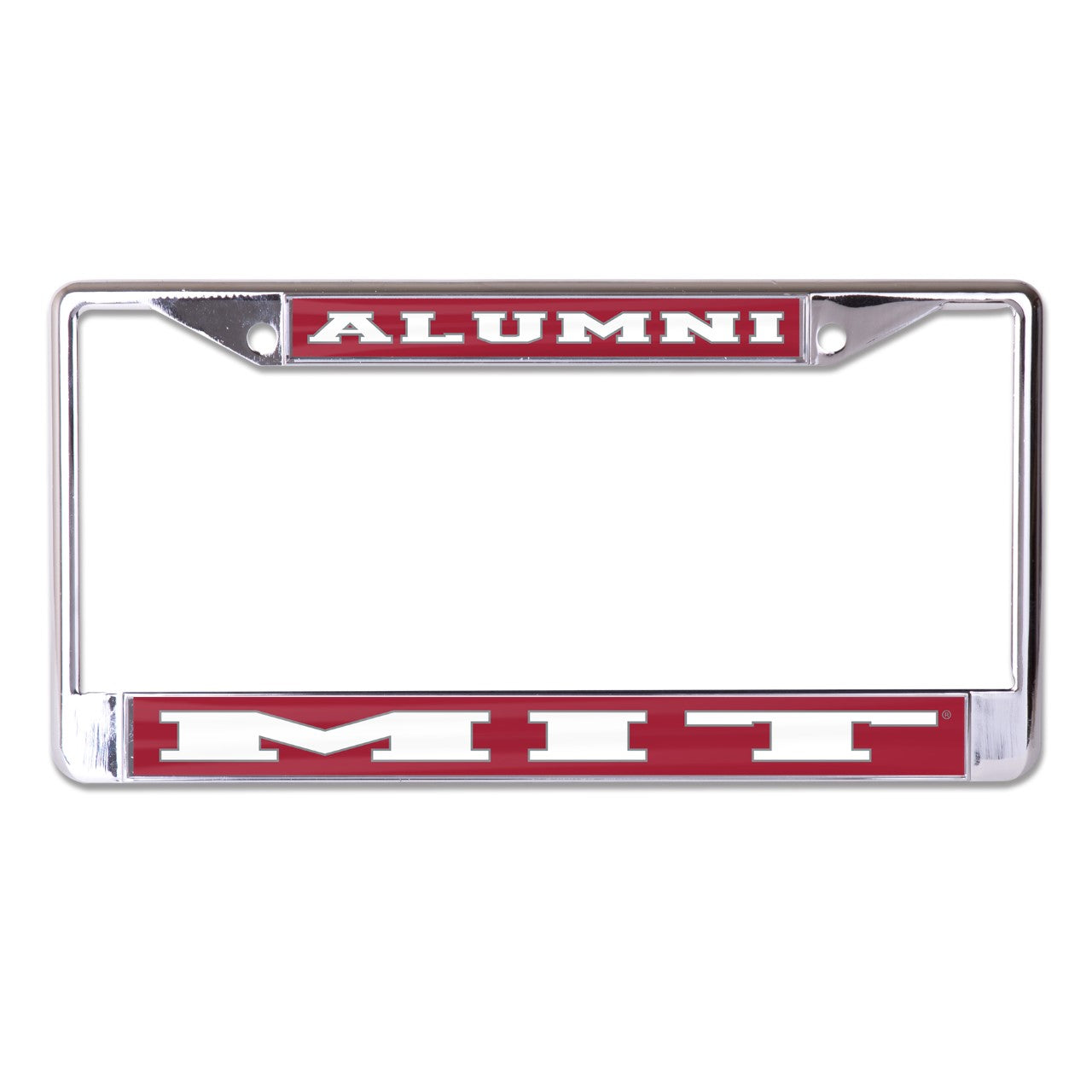 Massachusetts Institute of Technology Alumni Chrome License Plate Frame