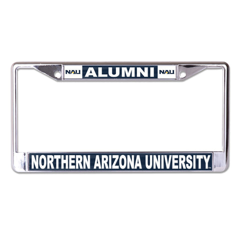 Northern Arizona University Chrome License Plate Frame