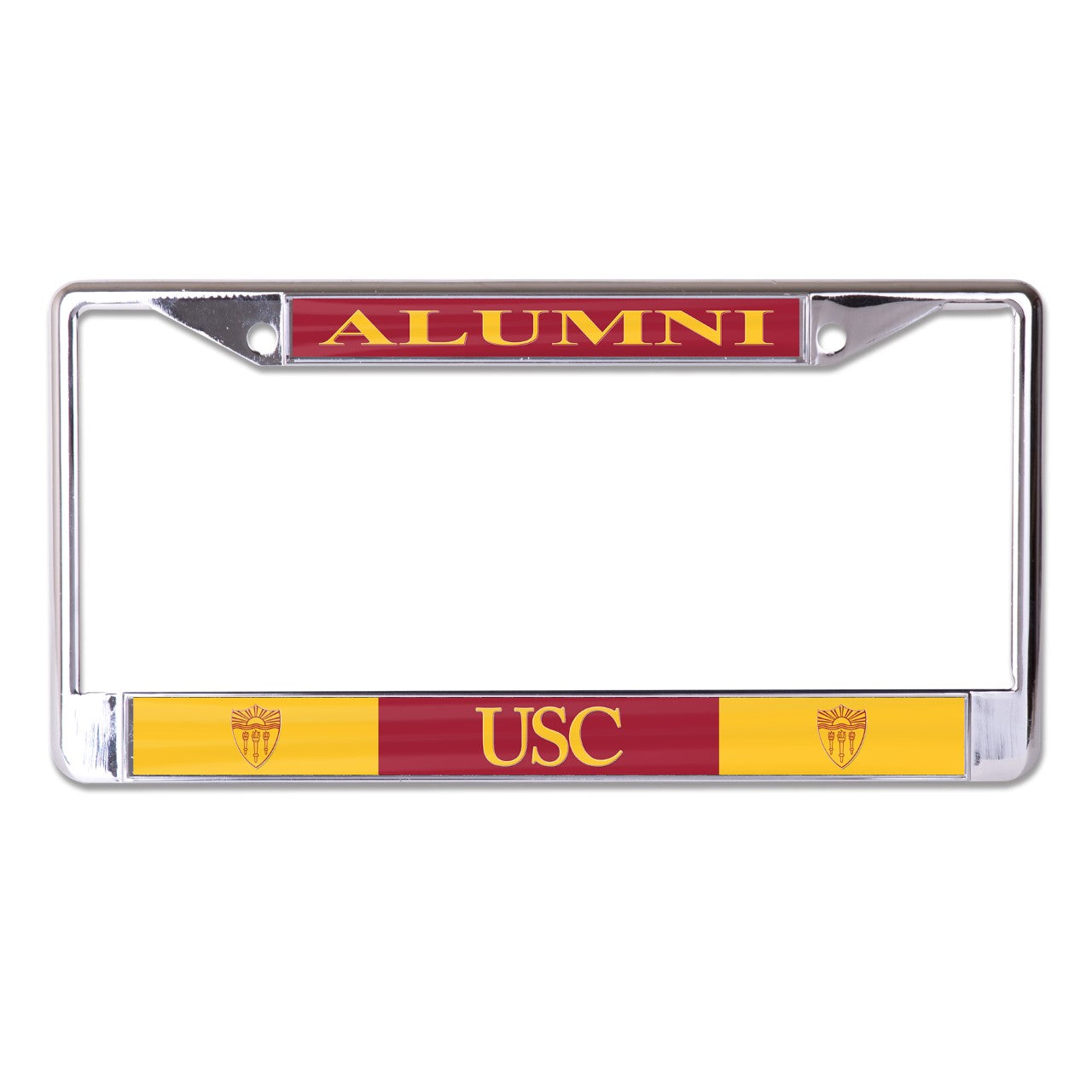 University of Southern California Alumni Chrome License Plate Frame