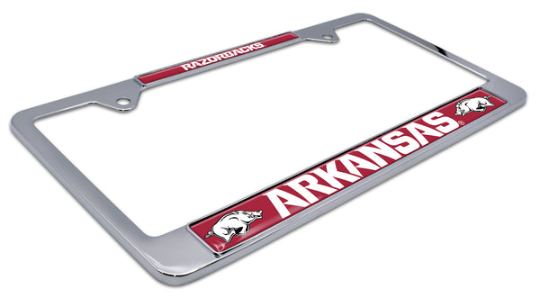 Arkansas Razorbacks License Plate Frame