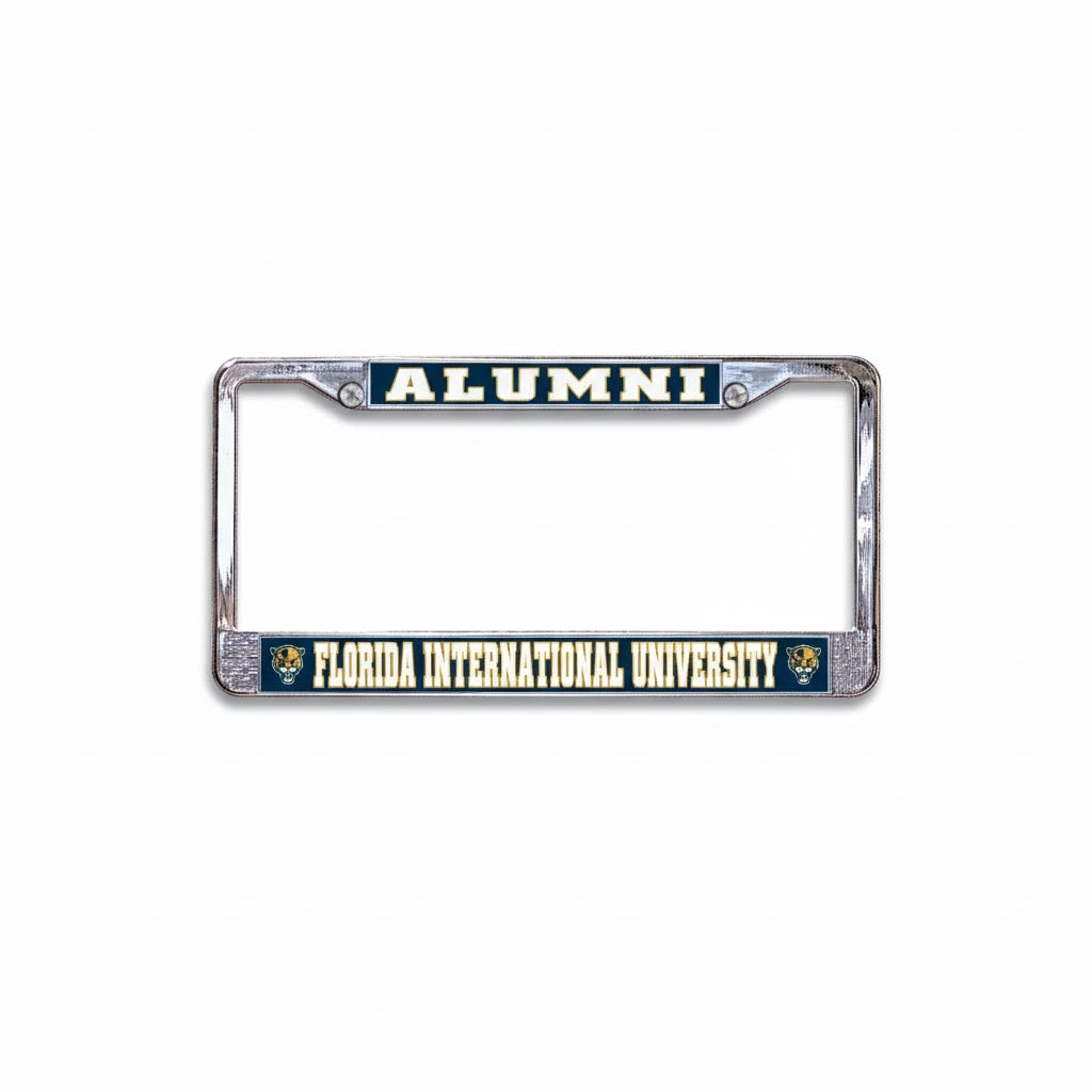 Florida International University Alumni Chrome License Plate Frame