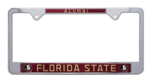 Florida State Alumni License Plate Frame