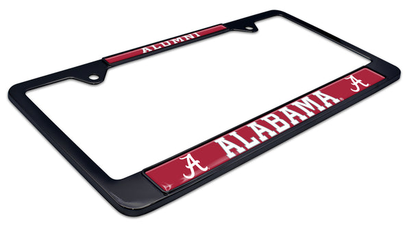 University of Alabama Alumni Black License Plate Frame