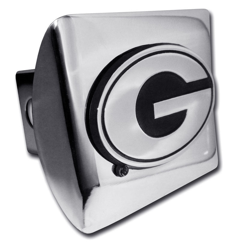 University of Georgia Chrome Hitch Cover