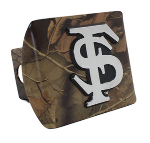 Florida State Emblem Camo Hitch Cover