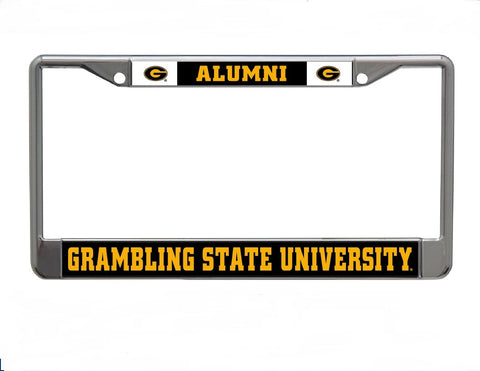 Grambling State University Alumni Chrome License Plate Frame