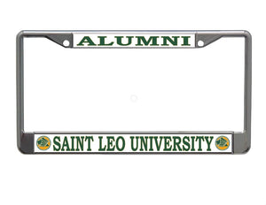 Saint Leo University Alumni Chrome License Plate Frame