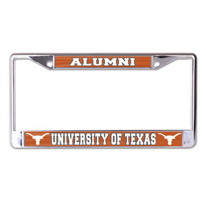 University of Texas Alumni Chrome License Plate Frame