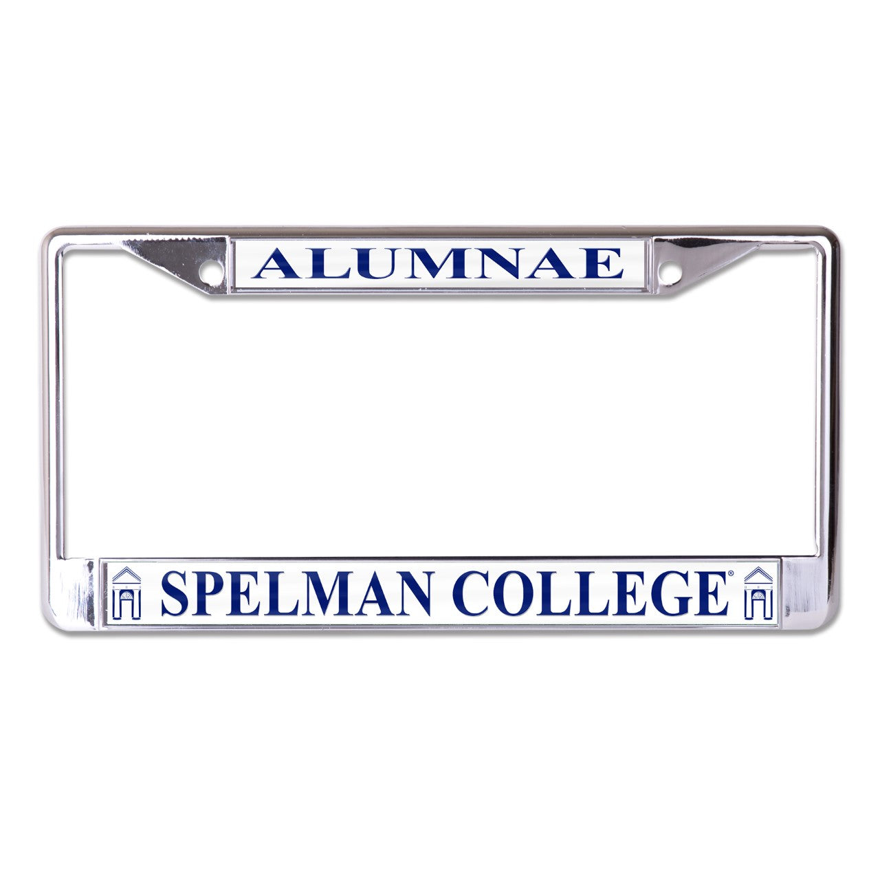 Spelman College Alumnae Chrome License Plate Frame