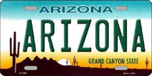 Arizona Novelty Metal License Plate
