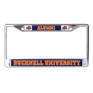 Bucknell University Alumni Chrome License Plate Frame