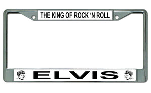 Elvis-The King of Rock 'N Roll Photo License Plate Frame