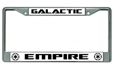 Galactic Empire Star Wars Photo License Plate Frame