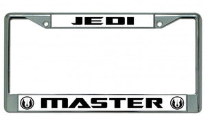 Jedi Master Star Wars Photo License Plate Frame