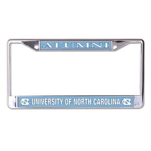 University of North Carolina Alumni Chrome License Plate Frame