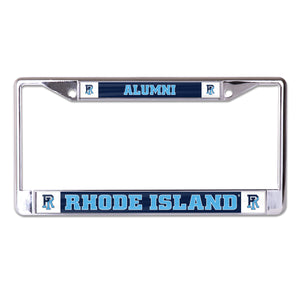 University of Rhode Island Alumni Chrome License Plate Frame