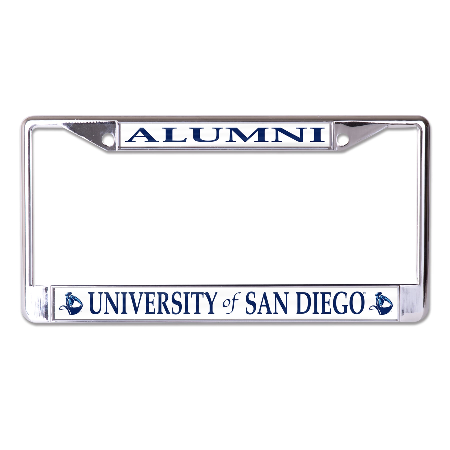 University of San Diego Alumni Chrome License Plate Frame