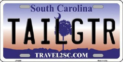 Tailgter South Carolina Novelty Metal License Plate
